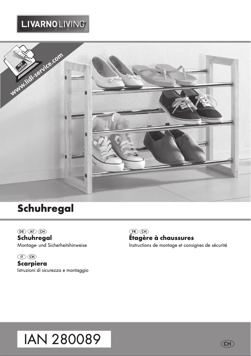 Page n°1 - Manuel utilisateur Livarno Lux IAN 280089