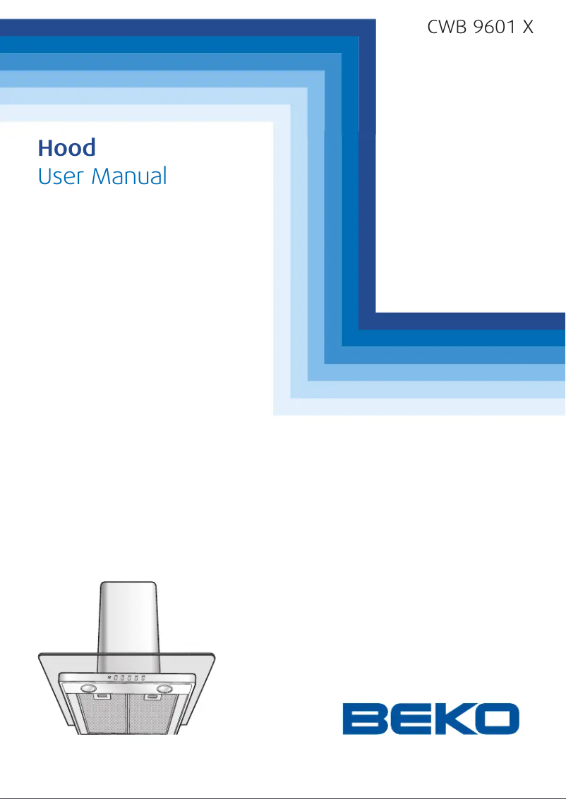 Page n°1 - Manuel utilisateur Beko CWB 9601 X
