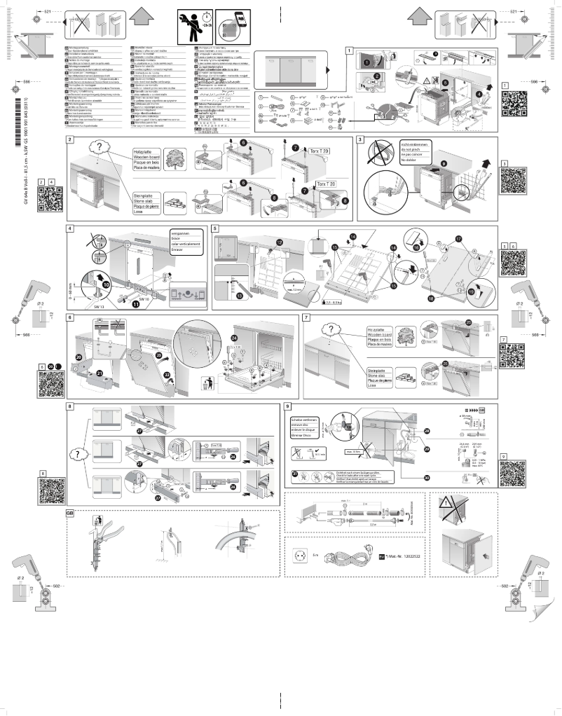 Image de la première page du manuel de l'appareil SMV4HMX02S