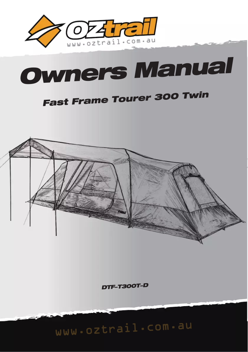 First page image of the manual for Fast Frame Tourer 300 Twin