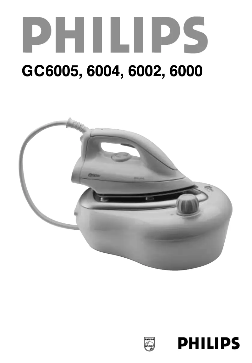 Image de la première page du manuel de l'appareil Provapor GC6005
