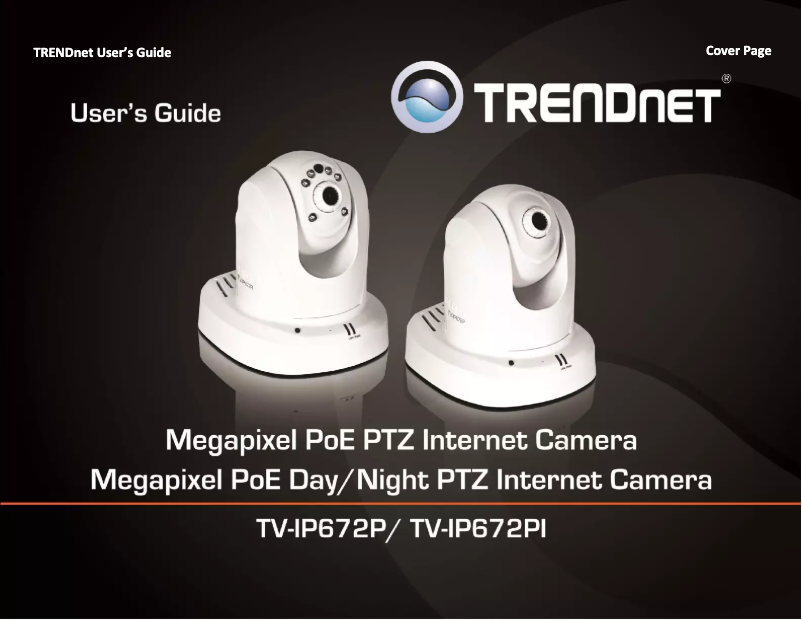 Page n°1 - Manuel utilisateur TRENDnet TV-IP672P