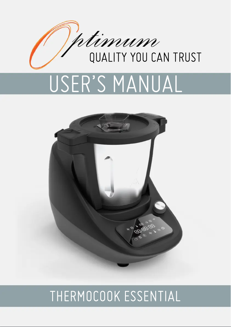 Page 1 de la notice Manuel utilisateur Optimum Thermocook Essential