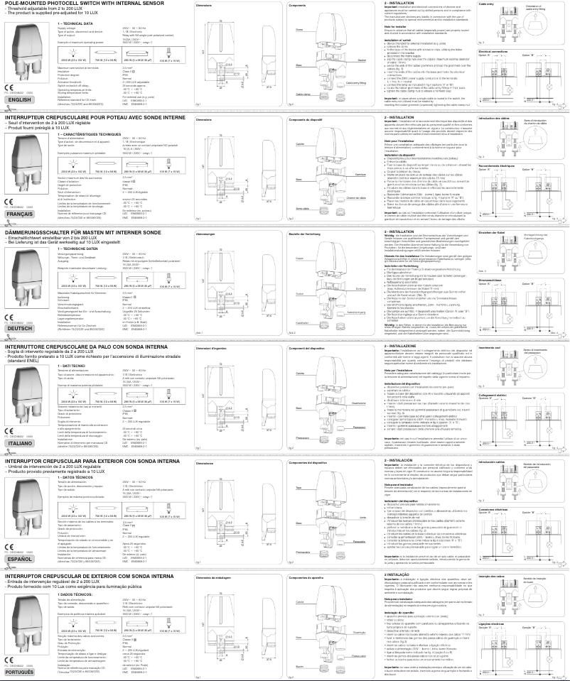 Page 1 de la notice Manuel utilisateur Sesam-Systems EDS 98