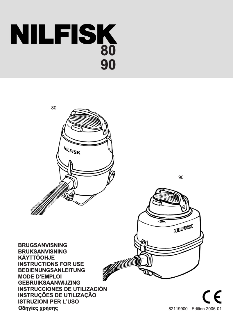 Image de la première page du manuel de l'appareil GS 80 S