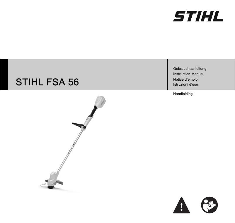 Page 1 de la notice Manuel utilisateur Stihl FSA 56