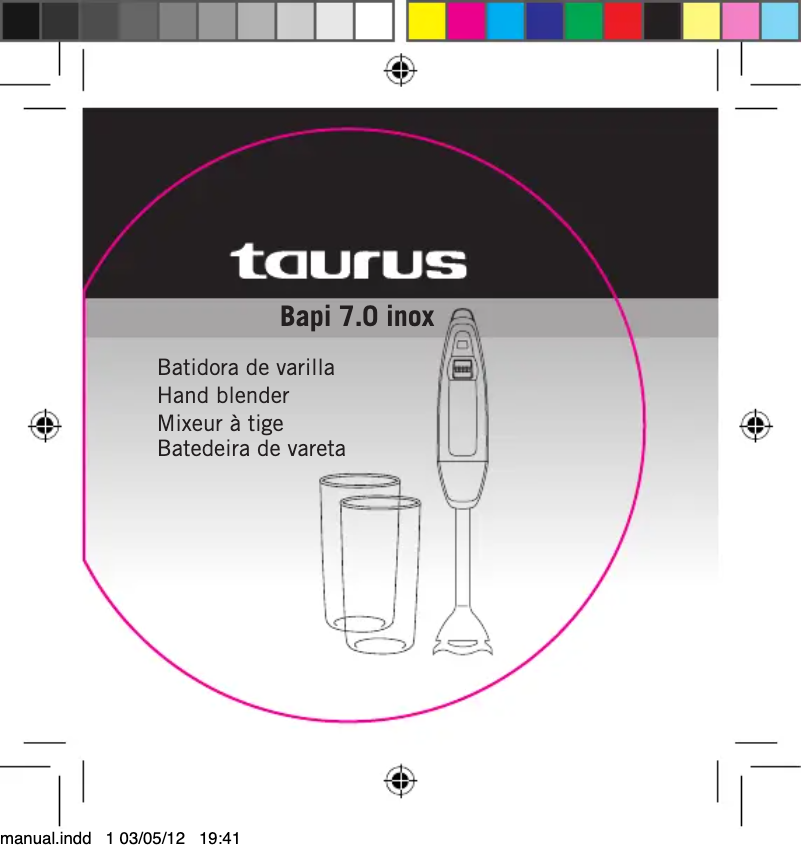 Página 1 del manual Manual de usuario Taurus Bapi 7.0 Capsule