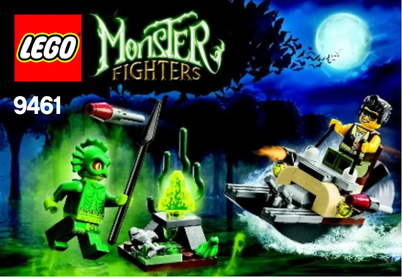 Page 1 de la notice Manuel utilisateur Lego Monster Fighters 9461