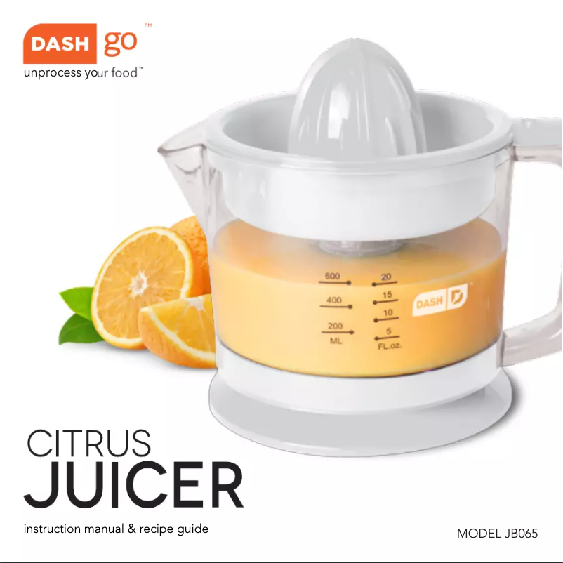 Page n°1 - Manuel utilisateur Dash go JB065