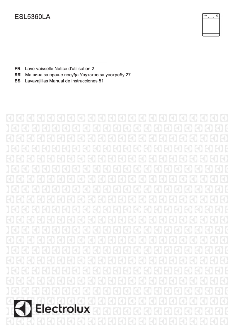 Imagen de la primera página del manual del dispositivo ESL5360LA