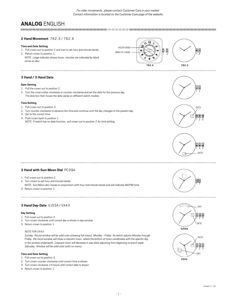 Page 1 de la notice Manuel utilisateur Fossil Q Accomplice Hybrid FTW1200