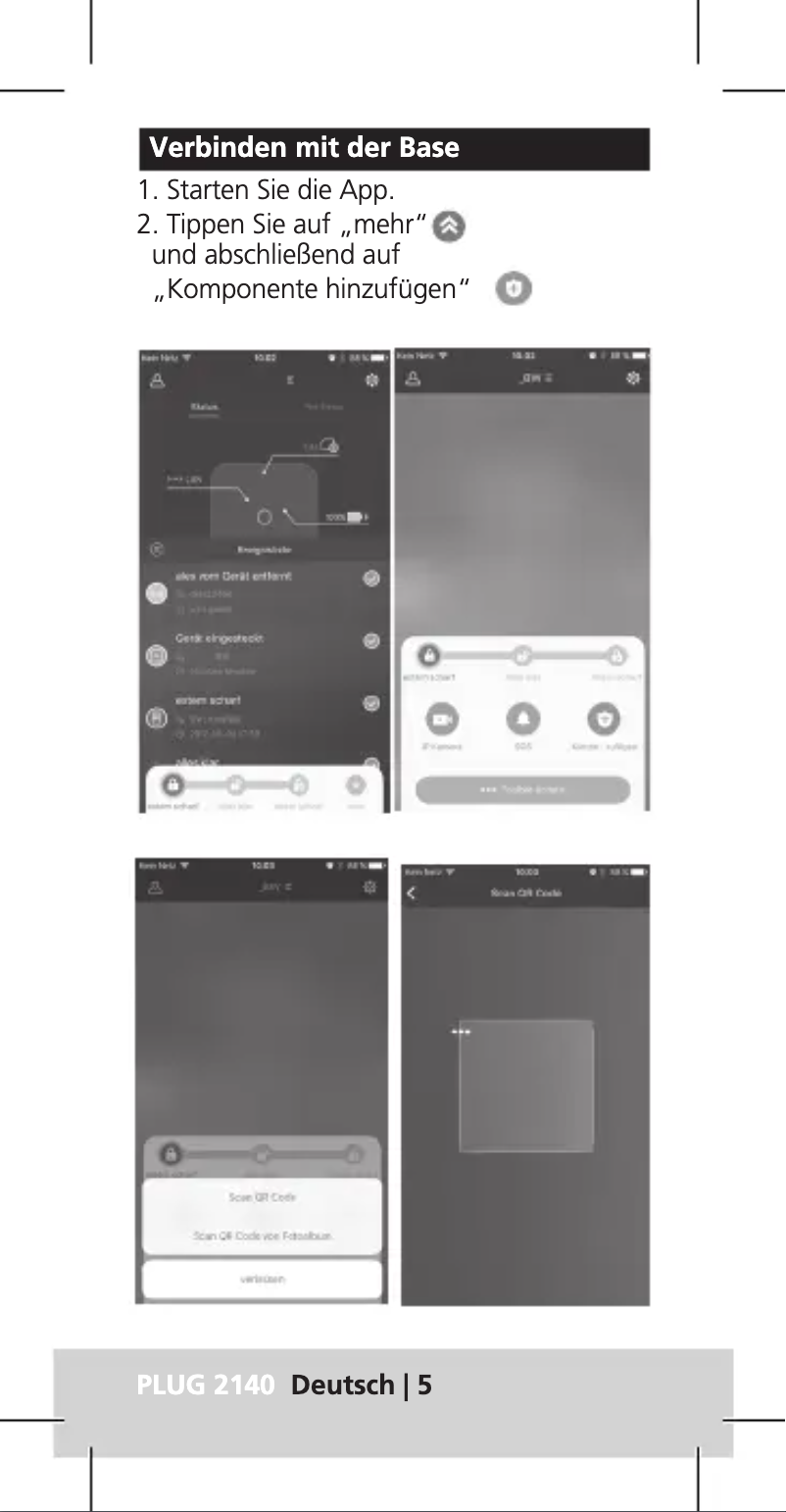 Page 1 de la notice Manuel utilisateur Burg Wächter Plug 2140