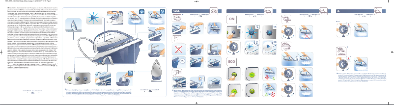 Page 1 de la notice Manuel utilisateur Tefal Liberty SV7030