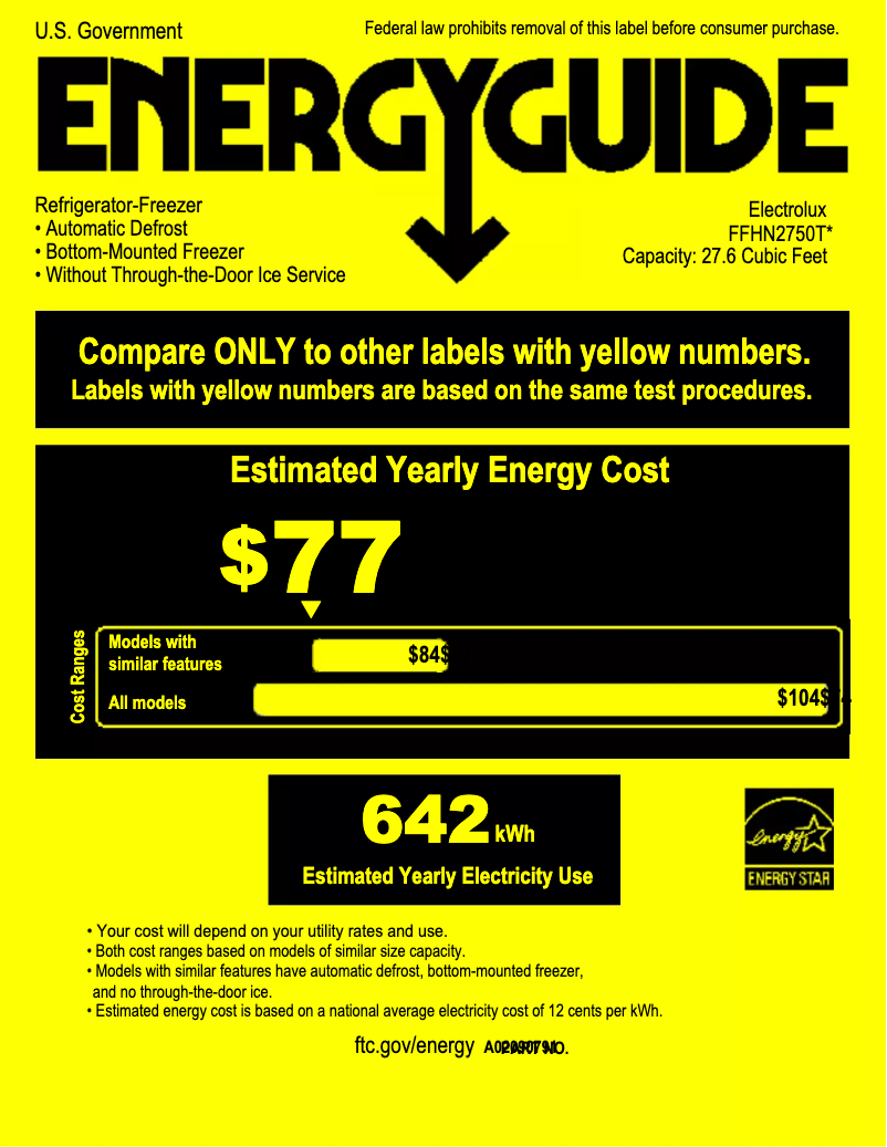 Image de la première page du manuel de l'appareil FFHN2750TS