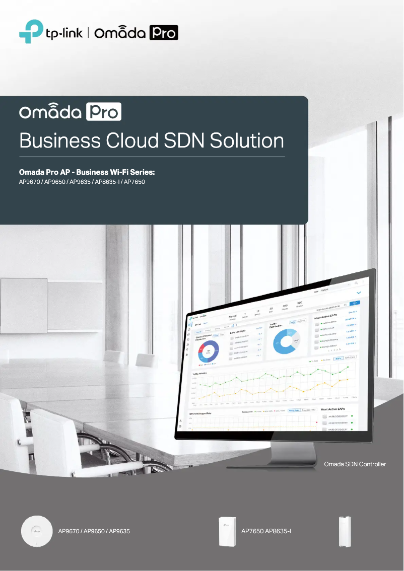 Image de la première page du manuel de l'appareil Omada Pro AP8635-I