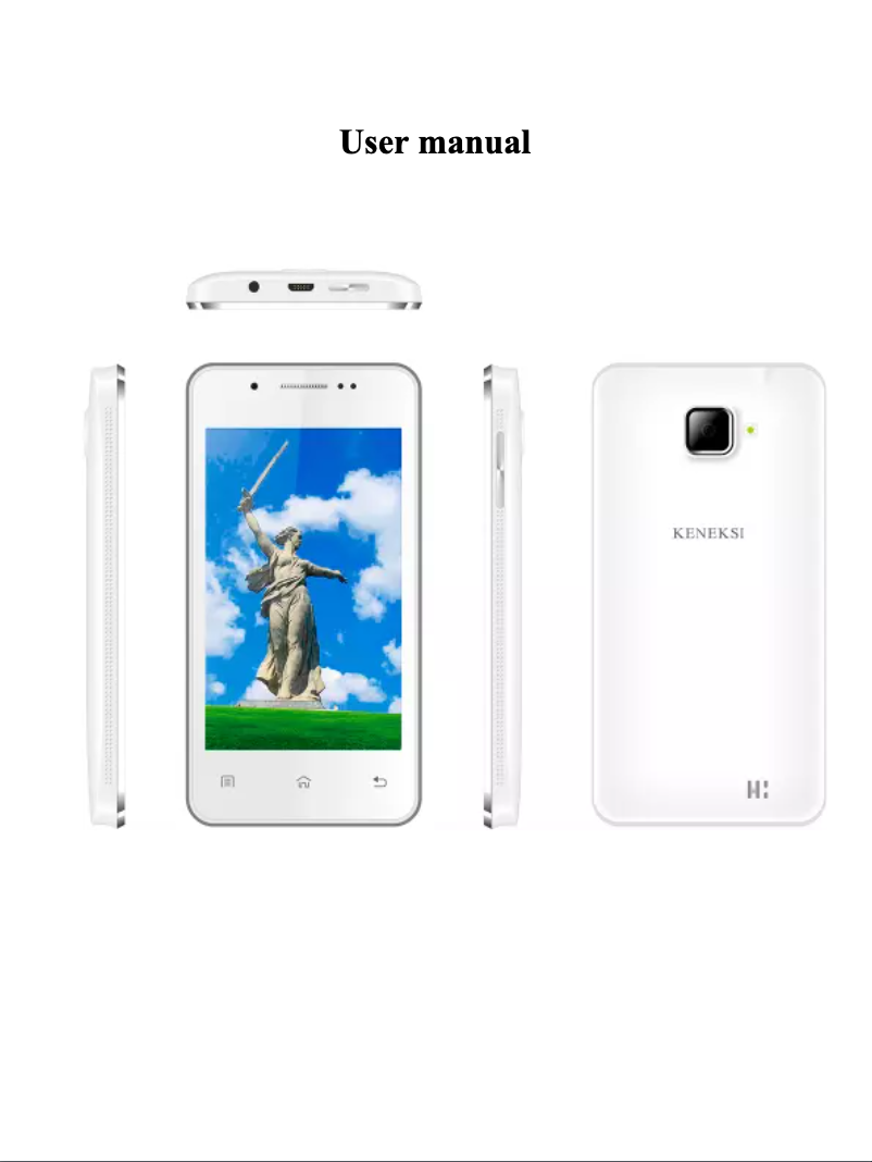 Page n°1 - Manuel utilisateur Keneksi Delta