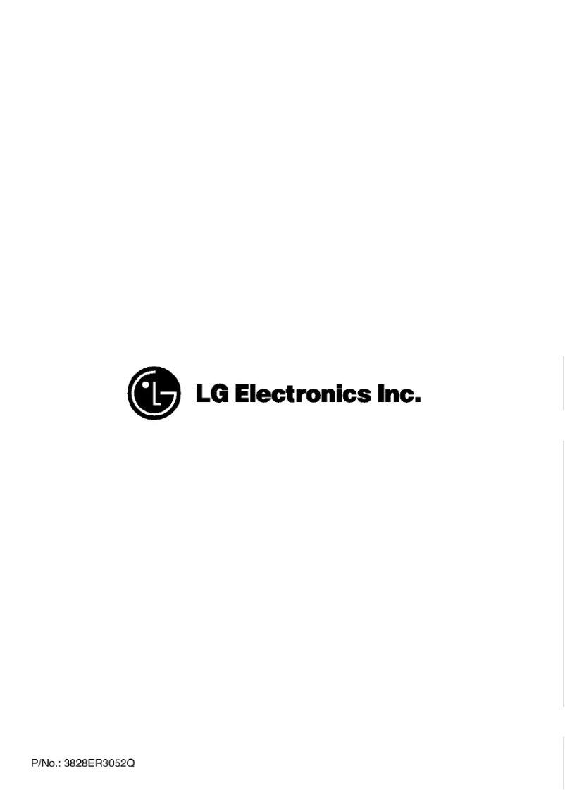 Page n°1 - Manuel utilisateur LG WD-14312RD