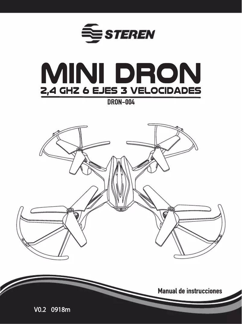 Page n°1 - Manuel utilisateur Steren DRON-004