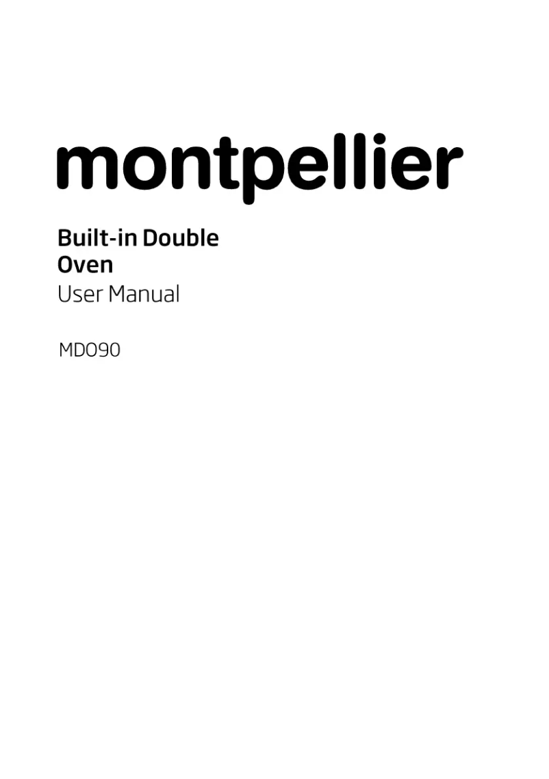 Page 1 de la notice Manuel utilisateur Montpellier MDO90K