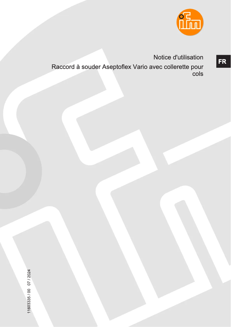 Image de la première page du manuel de l'appareil E30559