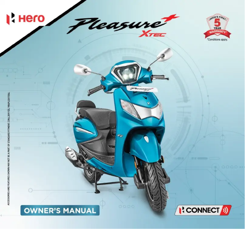 Page 1 de la notice Manuel utilisateur Hero Pleasure+ Xtec (2023)