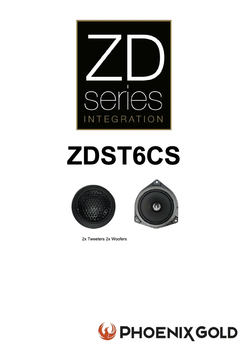 Imagen de la primera página del manual del dispositivo ZDST6CS