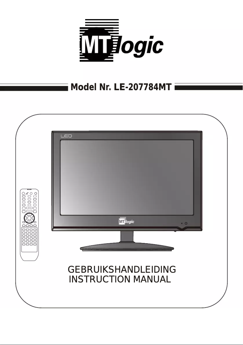 Image de la première page du manuel de l'appareil LE-207784MT