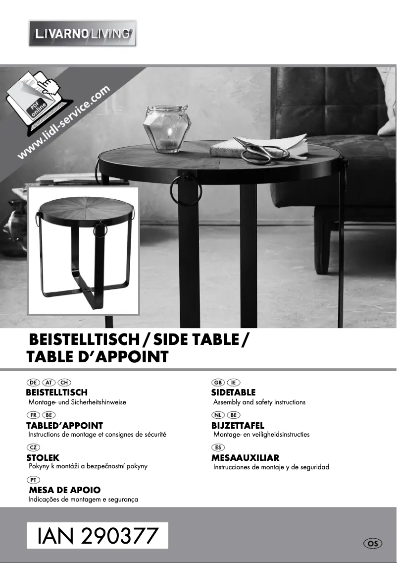 Image de la première page du manuel de l'appareil HG02489