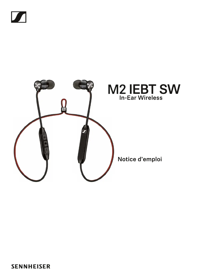 Page 1 de la notice Manuel utilisateur Sennheiser Momentum Free
