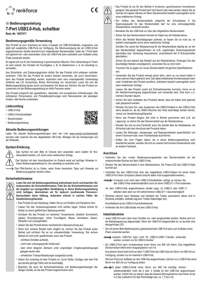 Image de la première page du manuel de l'appareil RF-4821051