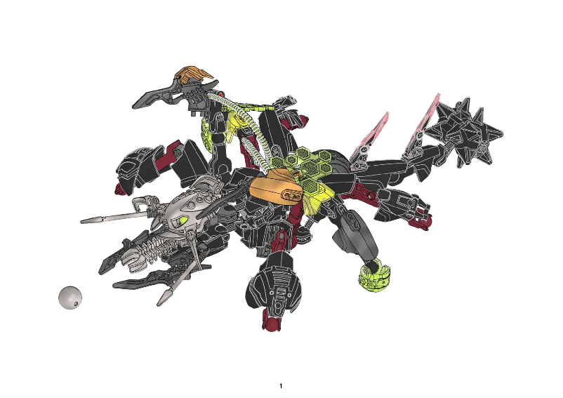 Page n°1 - Manuel utilisateur Lego BLACK PHANTOM