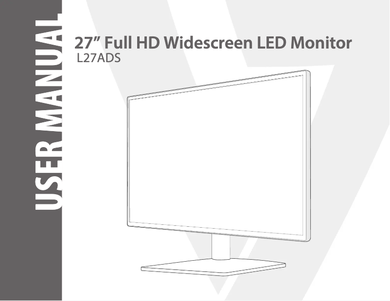 Página 1 del manual Manual de usuario V7 L27ADS