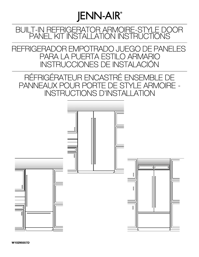 Page n°1 - Manuel utilisateur JennAir W10663565