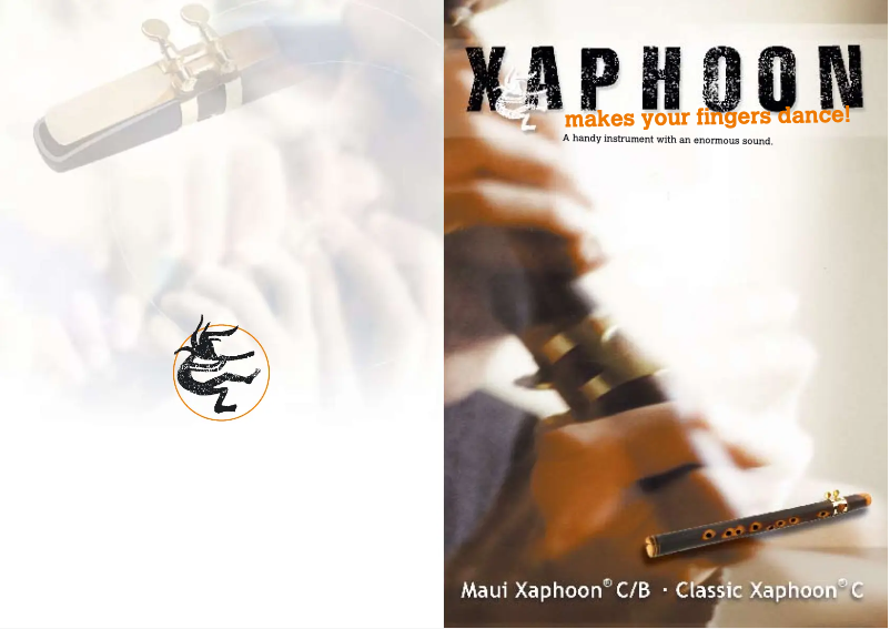 Page 1 de la notice Manuel utilisateur Xaphoon Maui C
