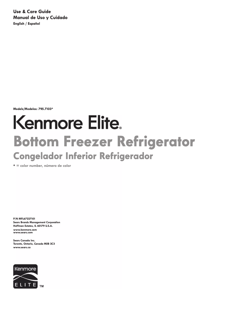 Image de la première page du manuel de l'appareil 71039