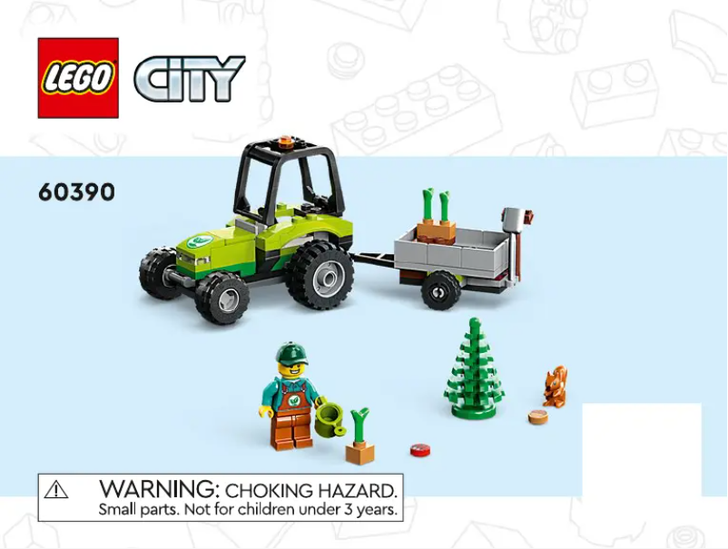 Page n°1 - Consignes visuelles Lego City 60390