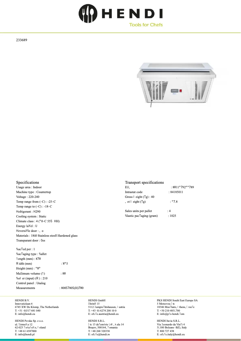 Image de la première page du manuel de l'appareil 233689