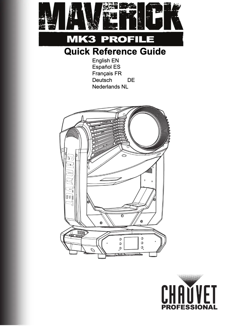 Image de la première page du manuel de l'appareil Maverick MK3 Profile