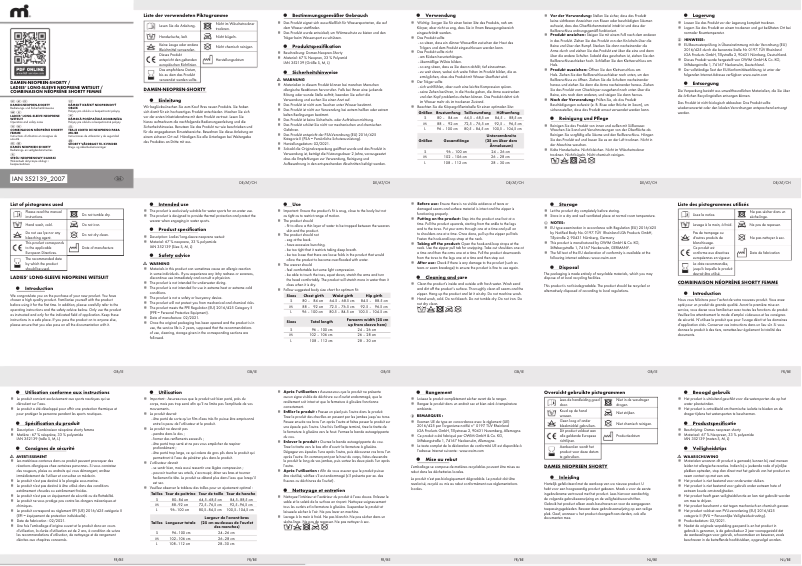 Page 1 de la notice Manuel utilisateur Mistral IAN 352139