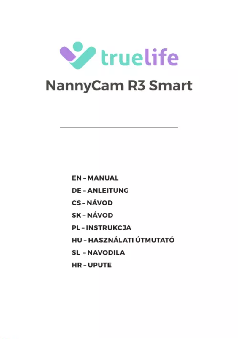 Image de la première page du manuel de l'appareil NannyCam R3 Smart