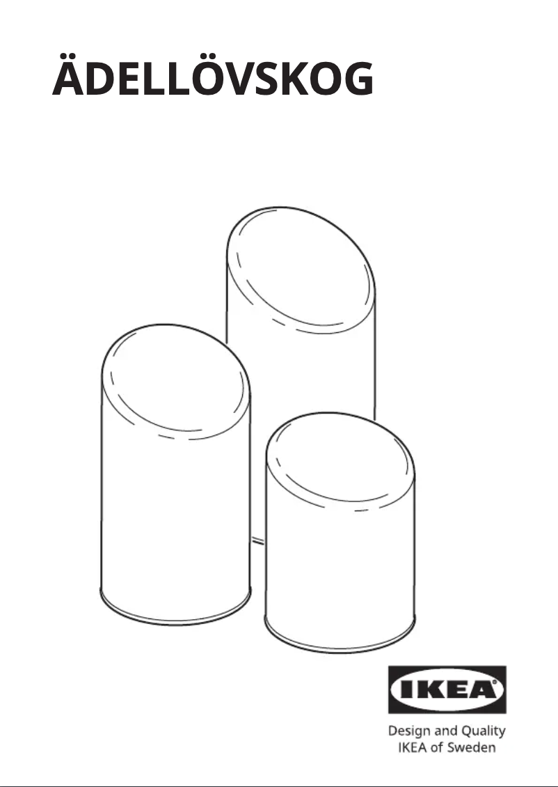 Image de la première page du manuel de l'appareil ÄDELLÖVSKOG 405.204.66