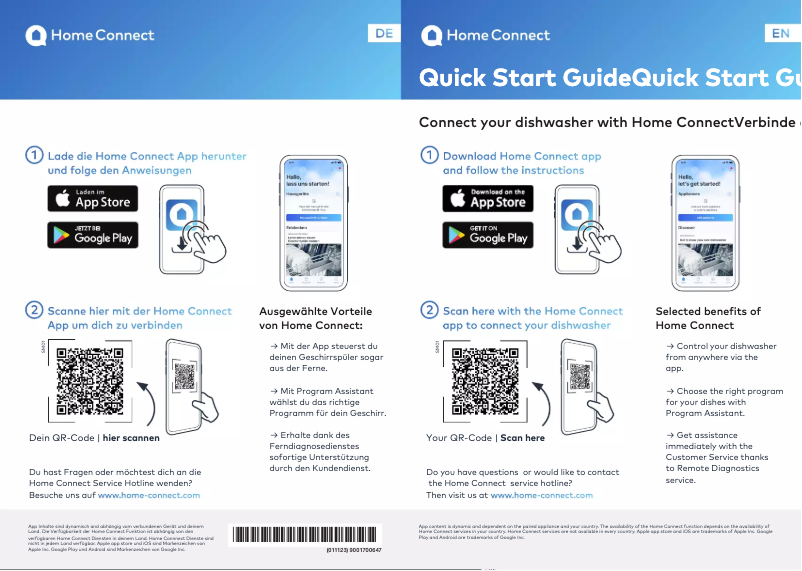 Página 1 del manual Guía de instalación Bosch SMS4EMI02E