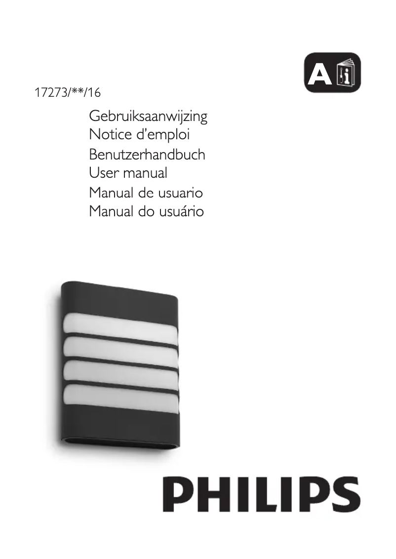 Page 1 de la notice Manuel utilisateur Philips Raccoon