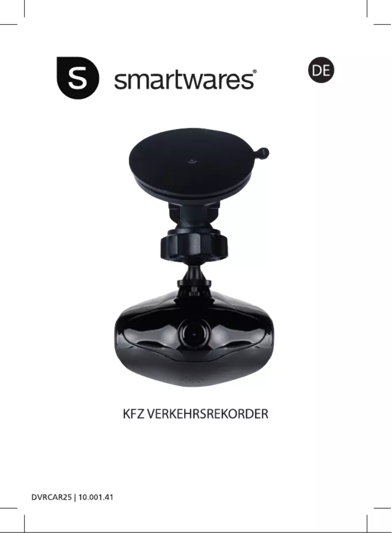 Page 1 de la notice Manuel utilisateur Smartwares DVRCAR25