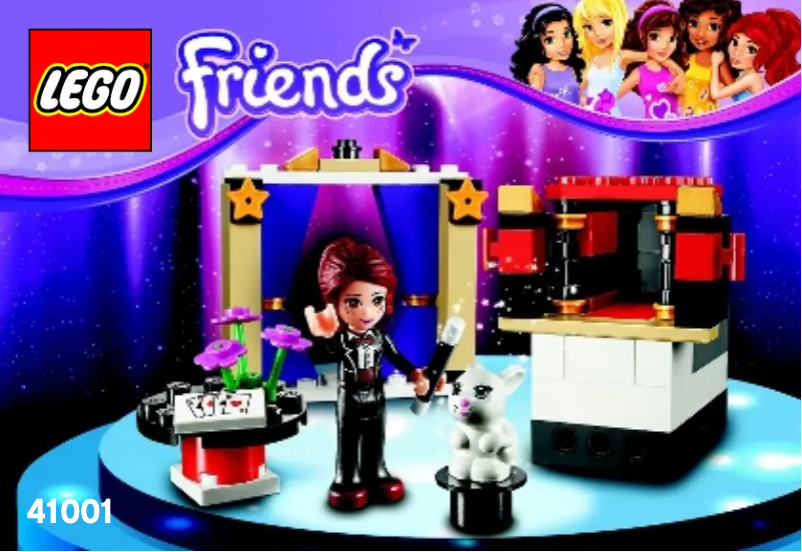 Page 1 de la notice Manuel utilisateur Lego Mia's Magic Tricks