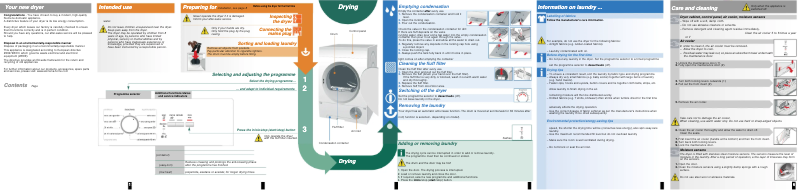 Page 1 de la notice Manuel utilisateur Siemens WT44C102EE