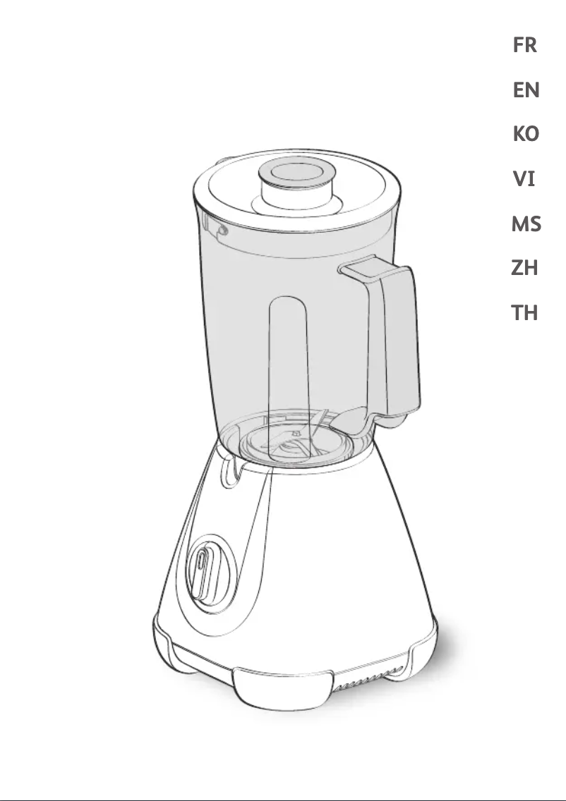 Page n°1 - Manuel utilisateur Tefal BL305801