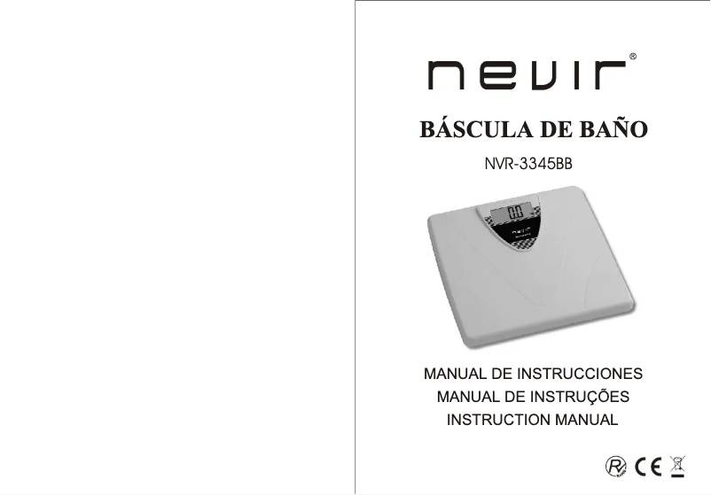 Image de la première page du manuel de l'appareil NVR-3345 BB