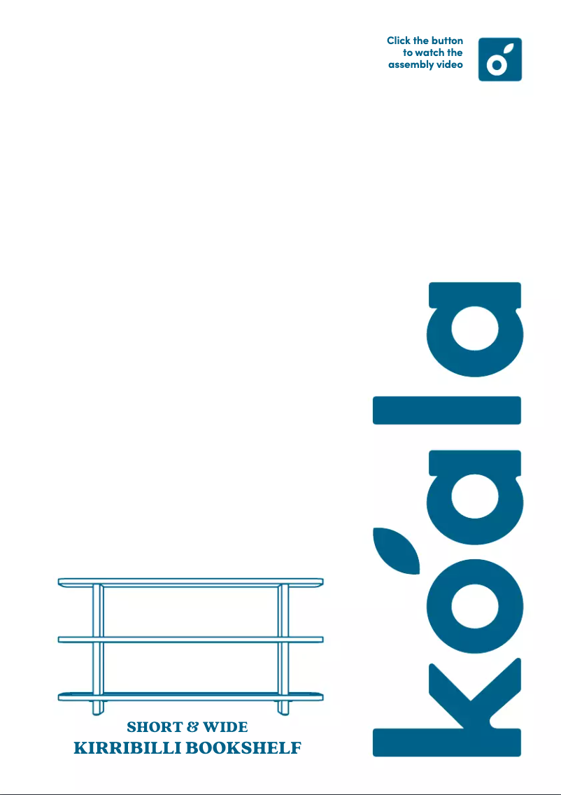 Página 1 del manual Manual de usuario Koala Kirribilli Bookshelf