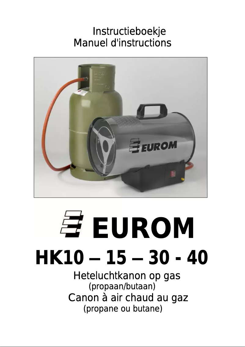 Page n°1 - Manuel utilisateur Eurom HK30